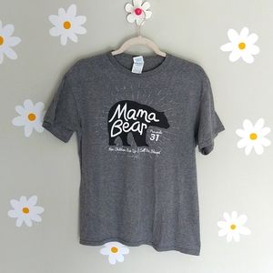 Mama Bear Proverbs 31 Gray T-Shirt